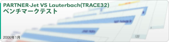 PARTNER-Jet VS Lauterbach(TRACE32) ٥ޡƥ